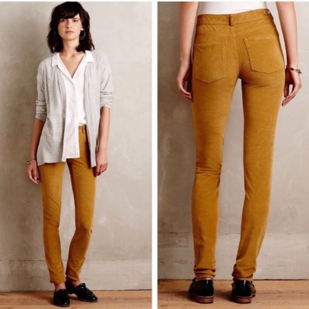 Anthro Pilcro and the Letterpress Skinny Corduroys